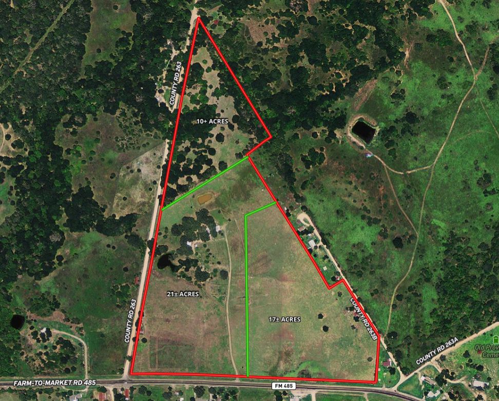 46 acres in Milam County, Texas