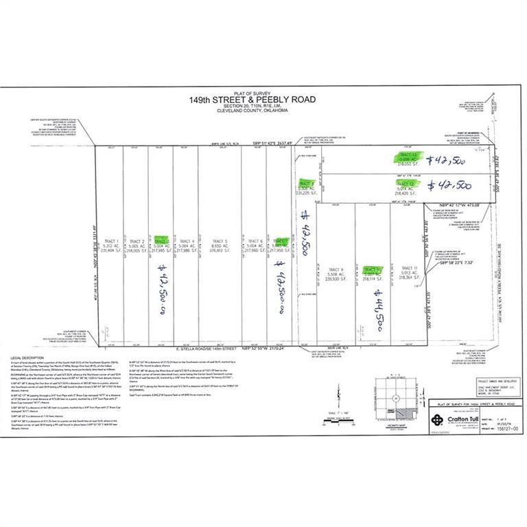 5 acres in Cleveland County, Oklahoma