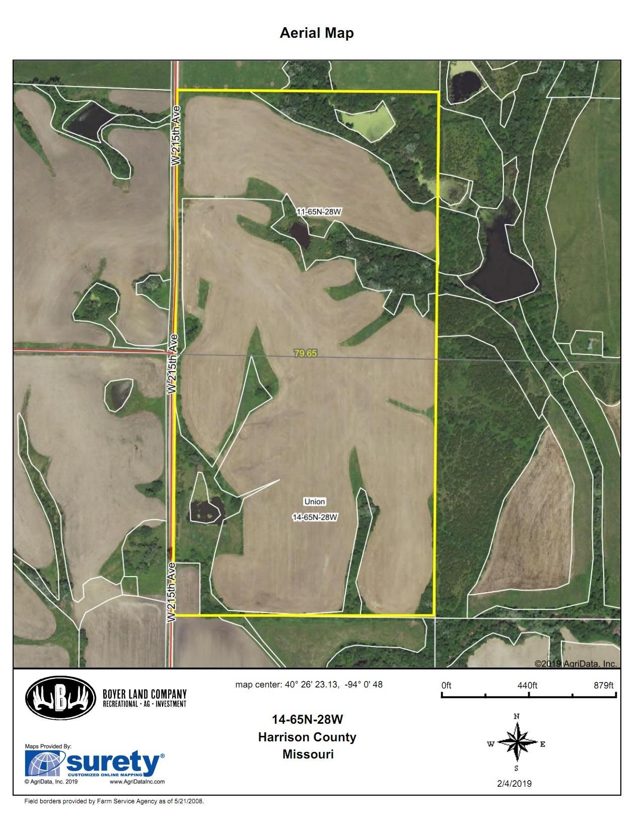 79 acres in Harrison County, Missouri