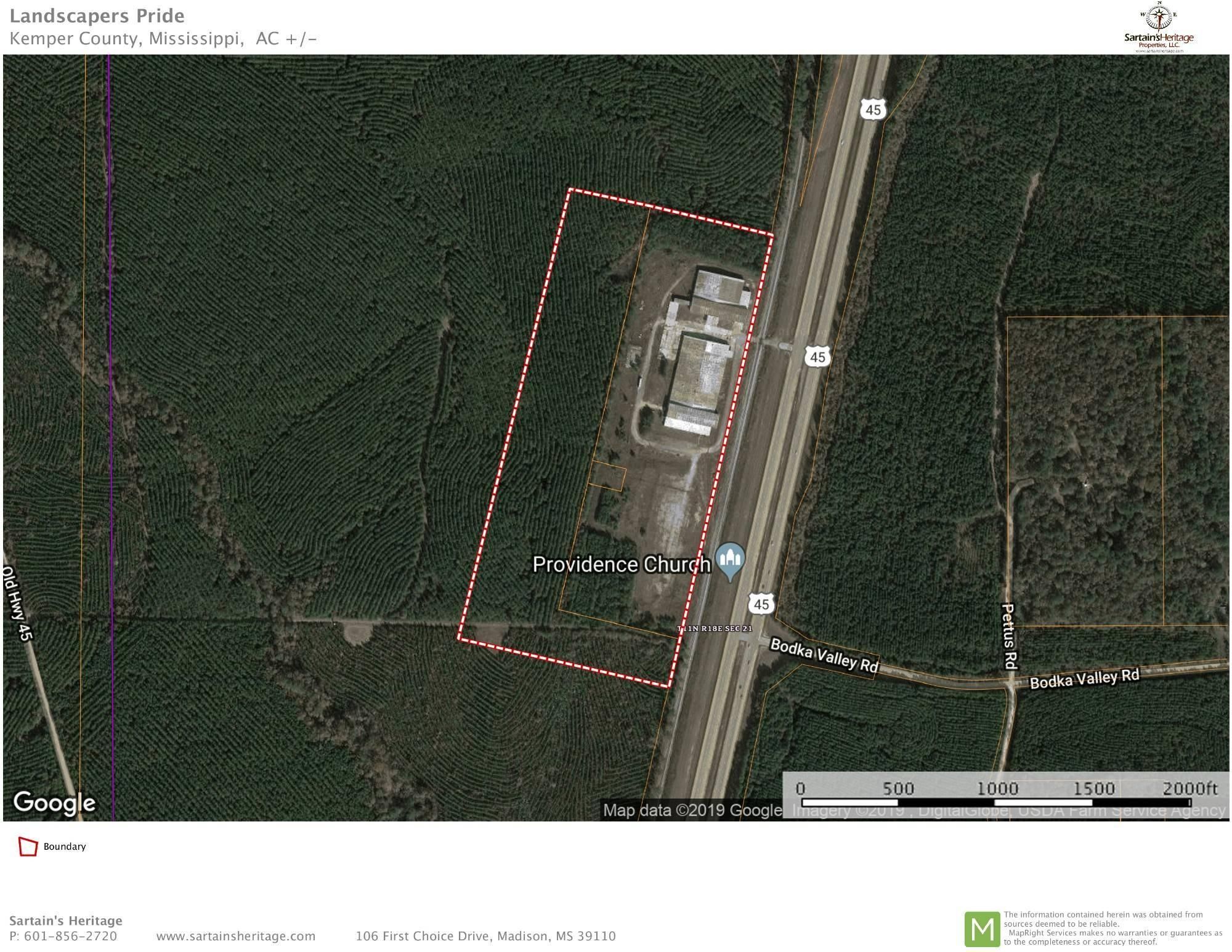 42 acres in Kemper County, Mississippi