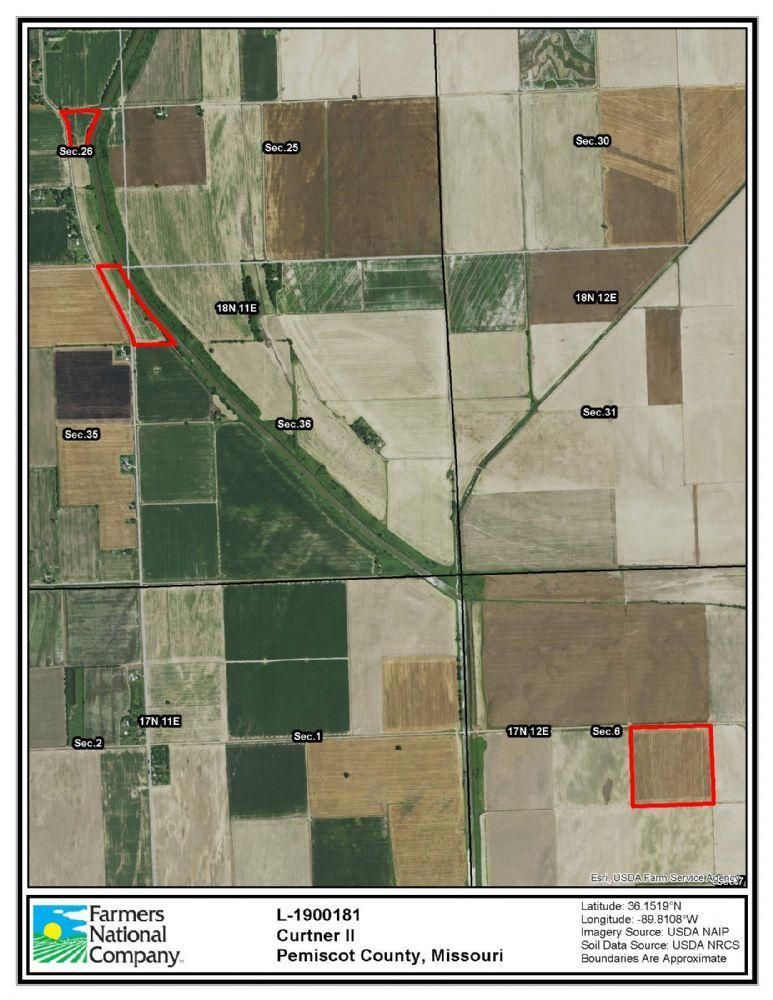 57.8 acres in Pemiscot County, Missouri