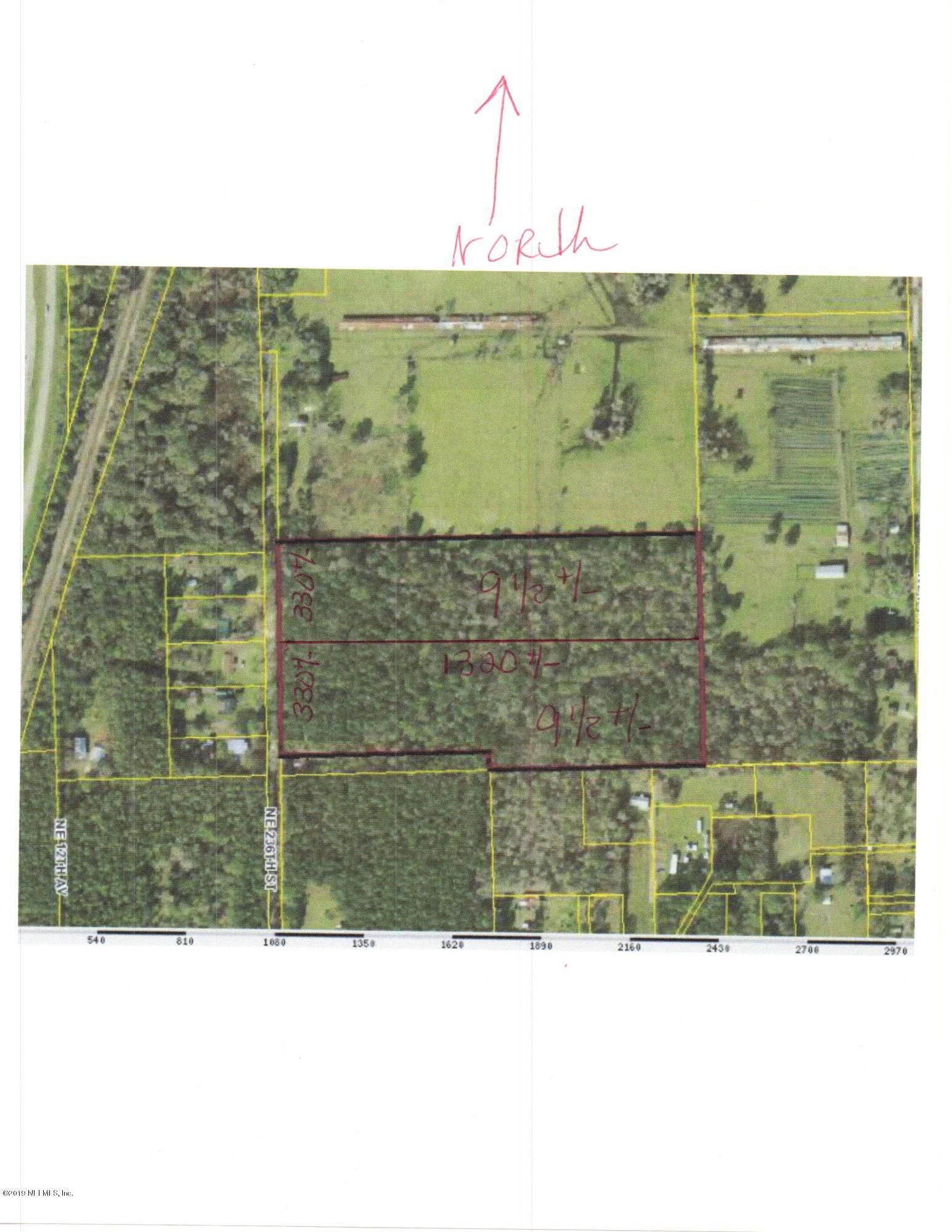 9.5 acres in Bradford County, Florida