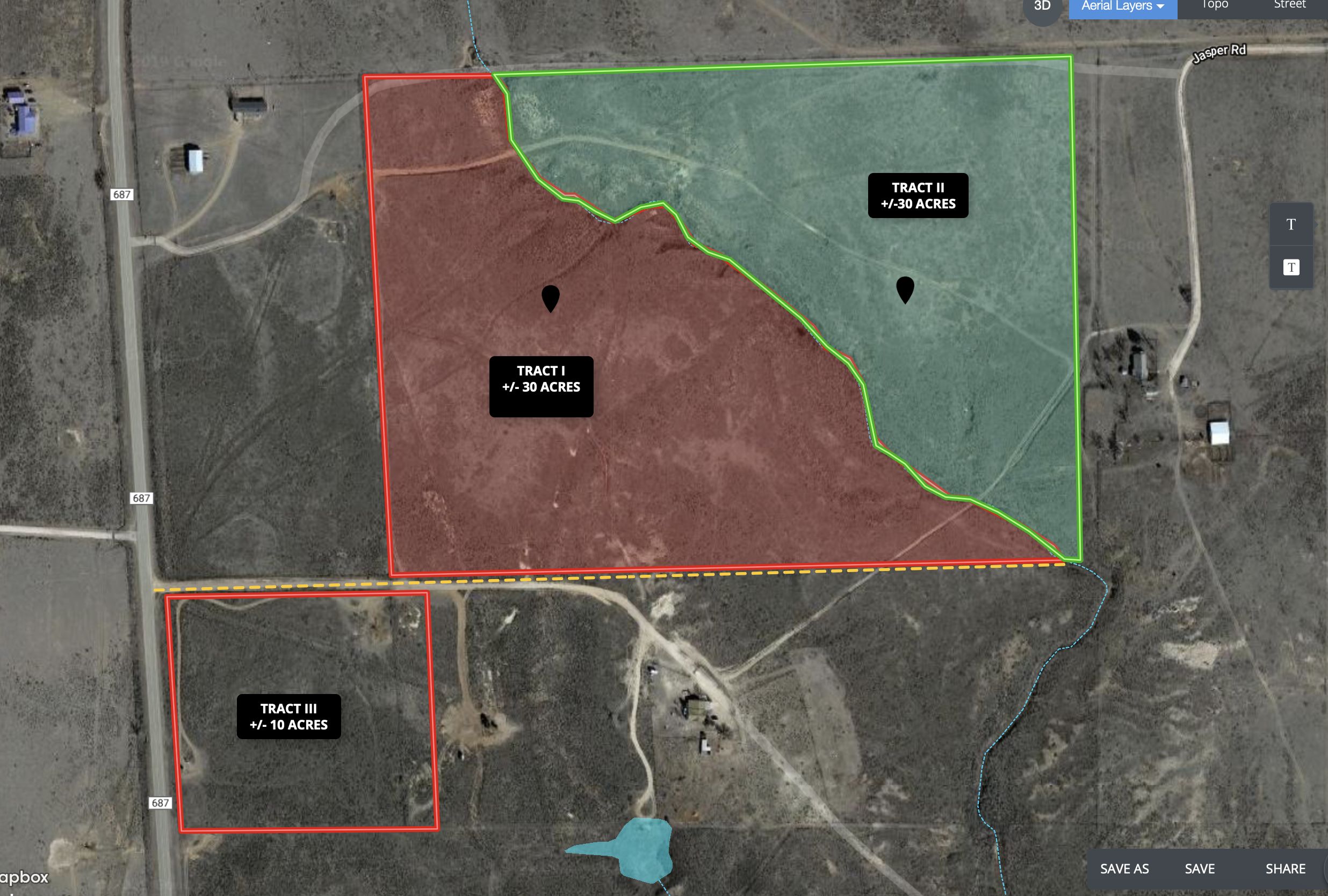 30 acres in Hutchinson County, Texas