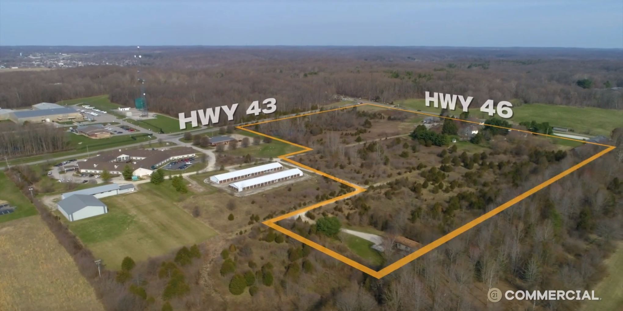 14 acres in Owen County, Indiana