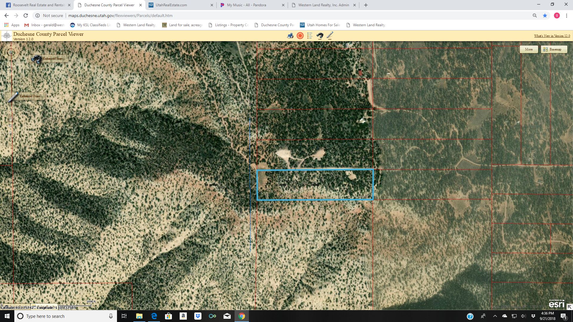 10 acres in Duchesne County, Utah