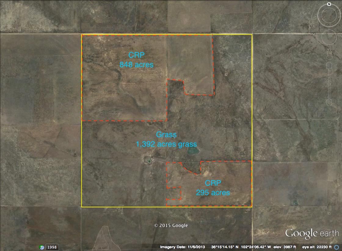 2,560 acres in Dallam County, Texas