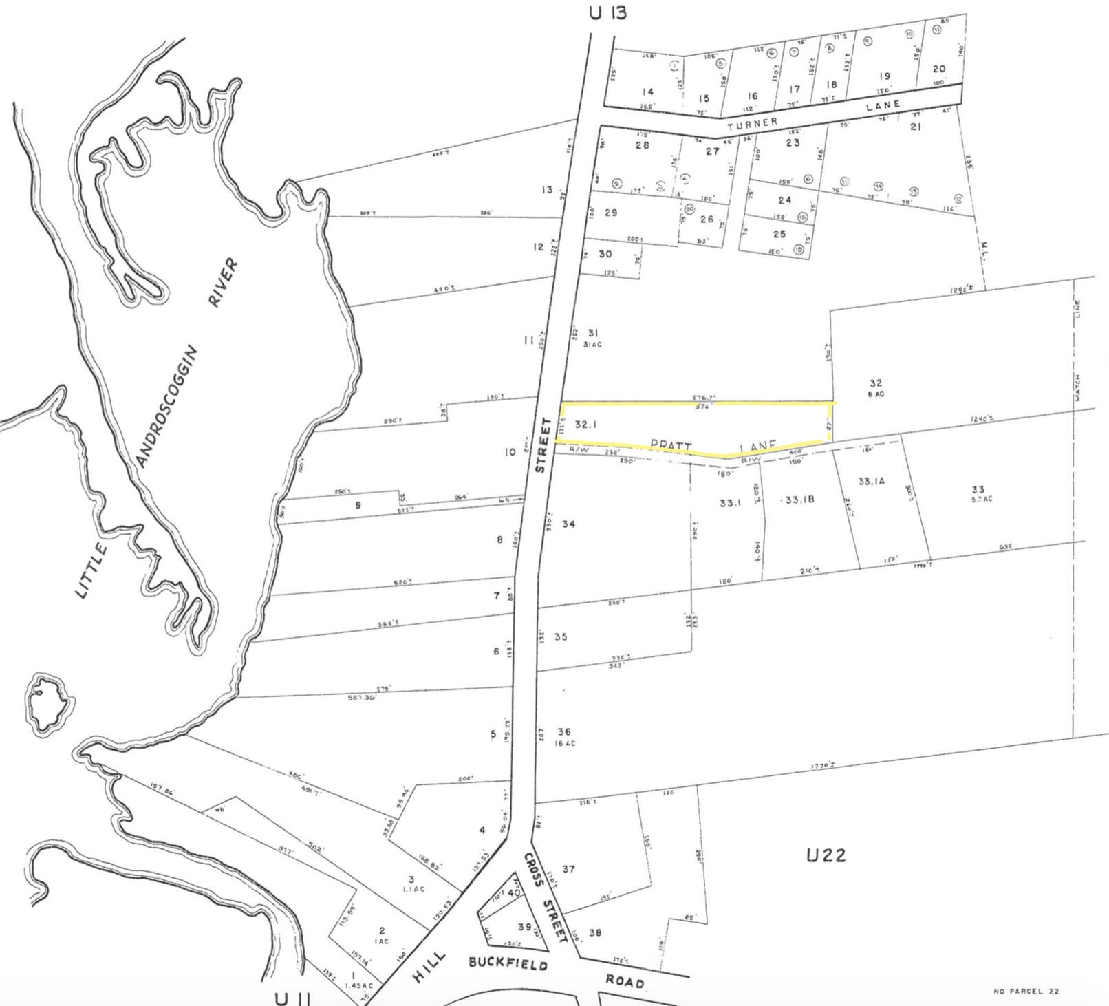 8 acres in Oxford County, Maine