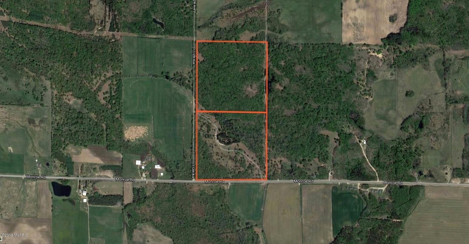 80 acres in Oceana County, Michigan