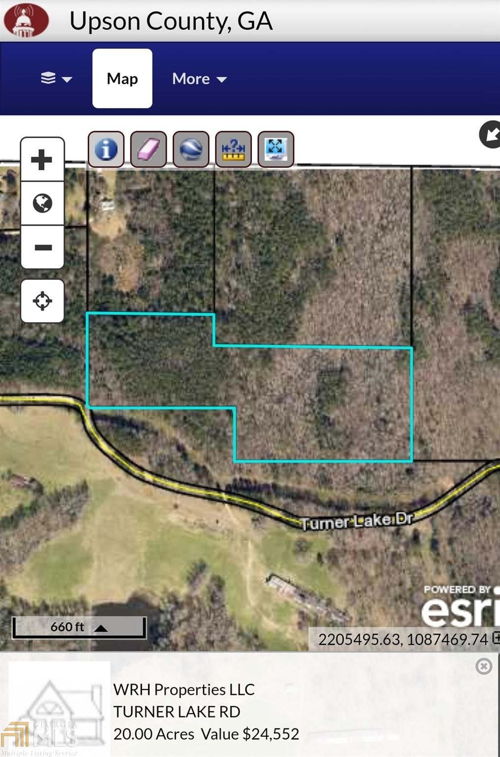 20 acres in Upson County,
