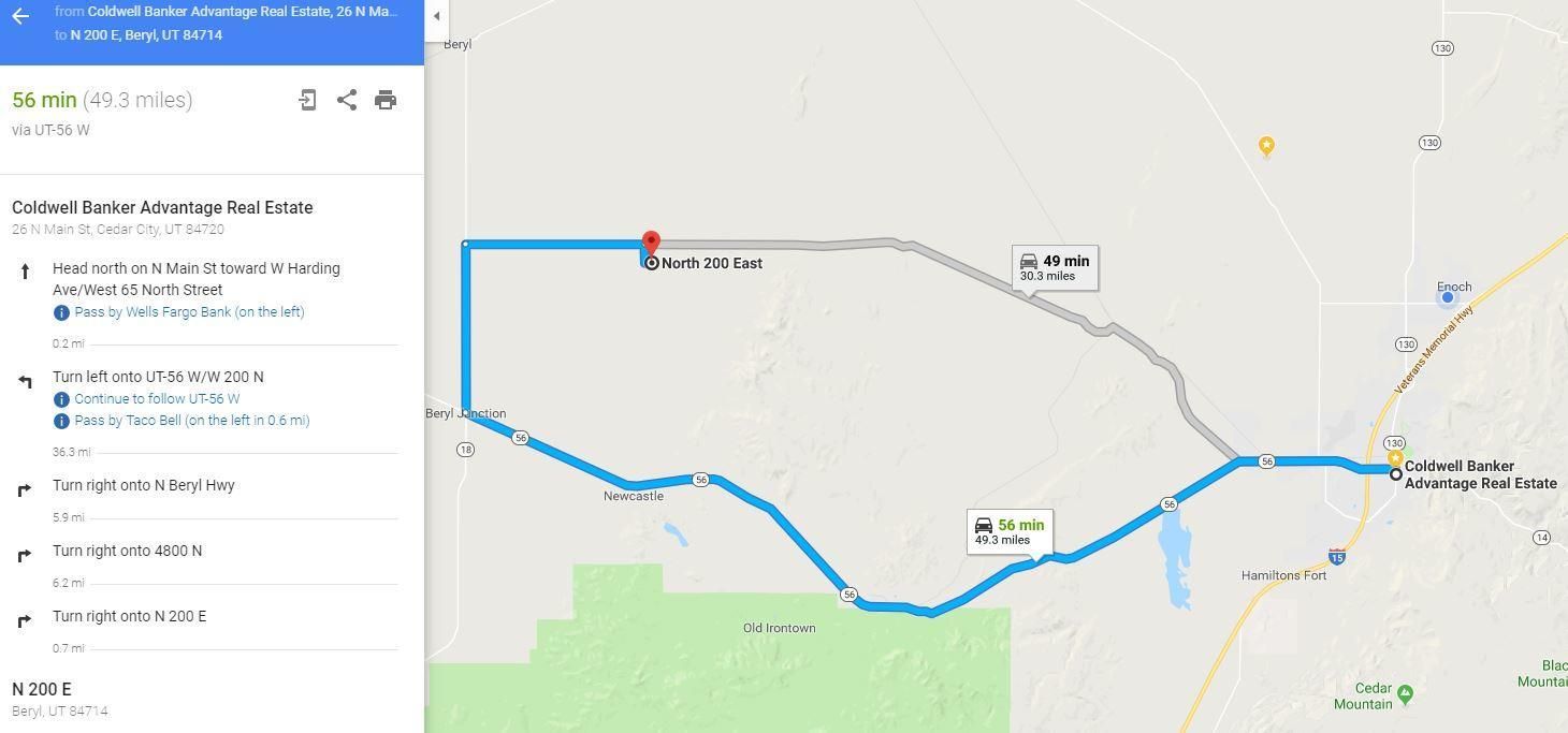 20 acres in Iron County, Utah