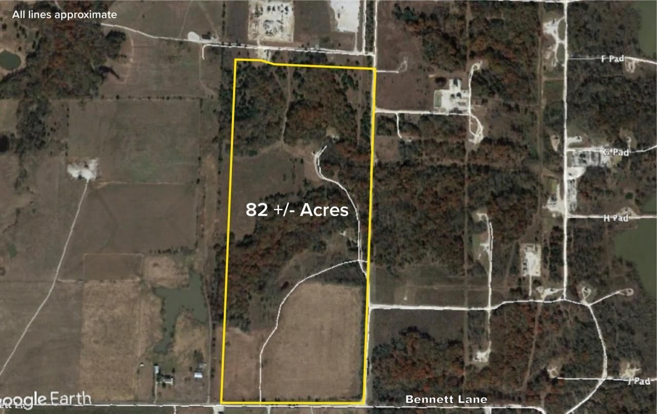82 acres in Grayson County, Texas