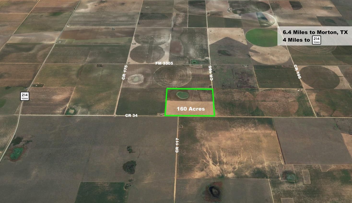 160 acres in Cochran County, Texas