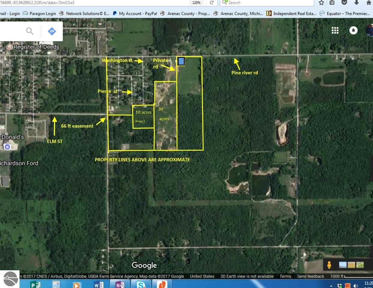 10 acres in Arenac County, Michigan