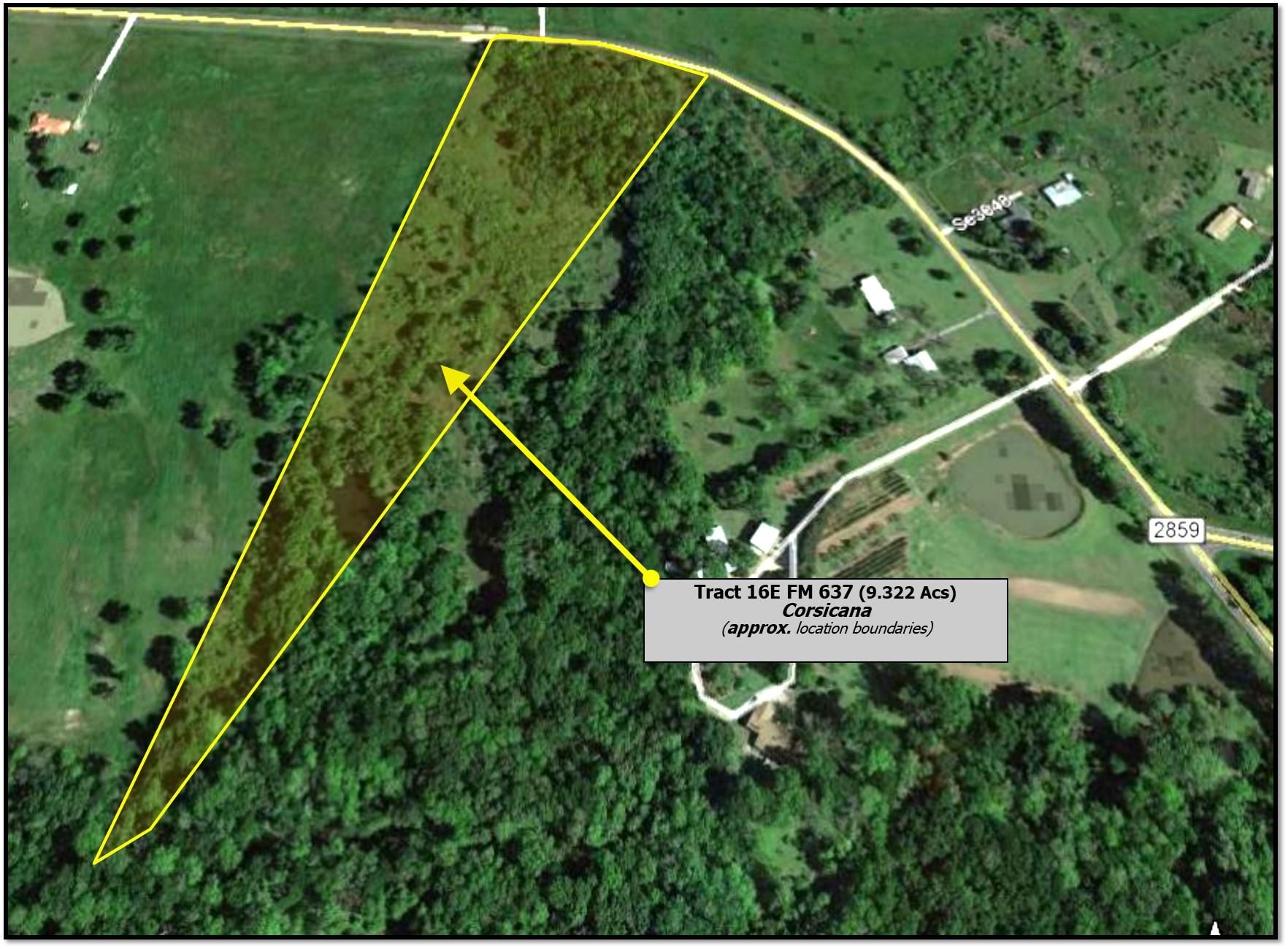 9.32 acres in Navarro County, Texas