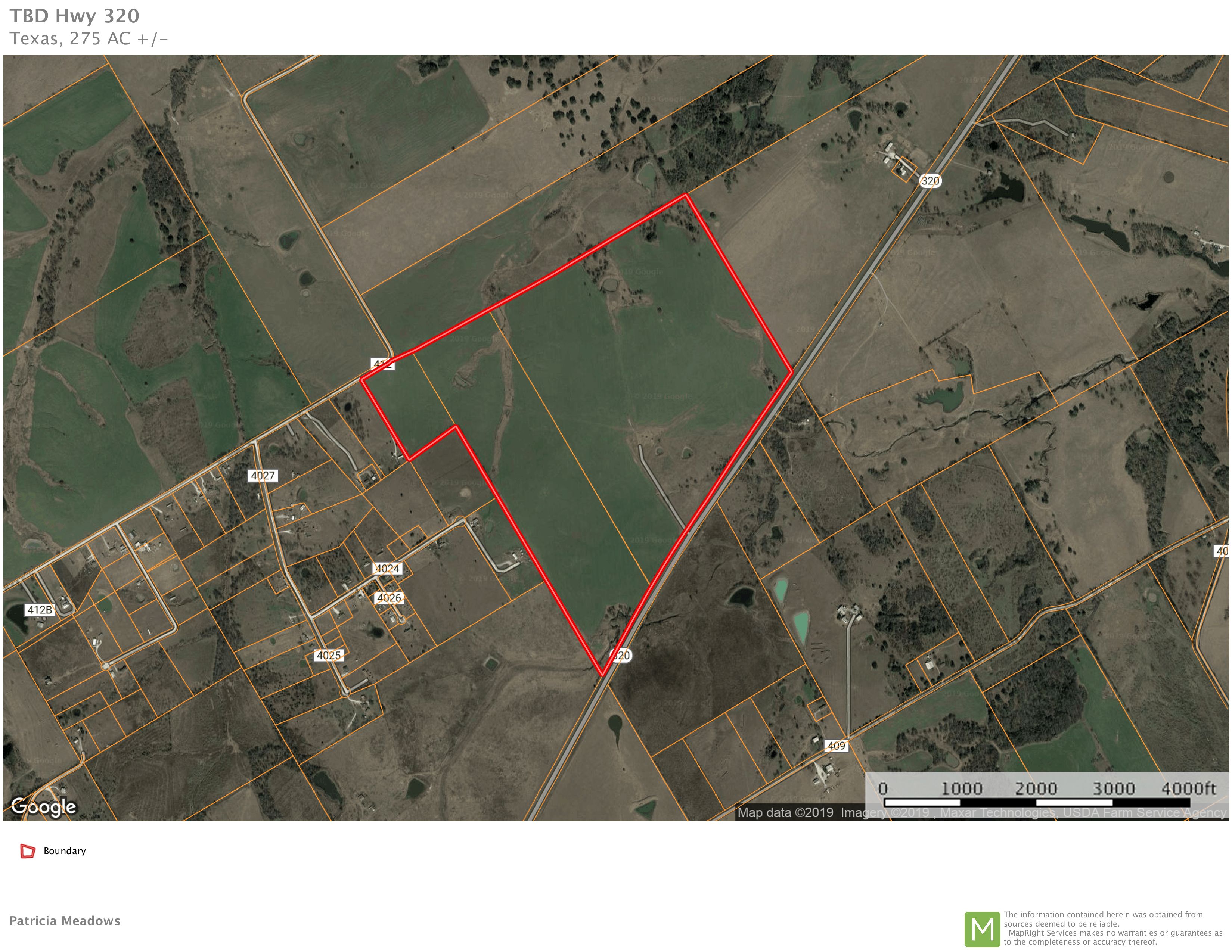 275 acres in Falls County, Texas