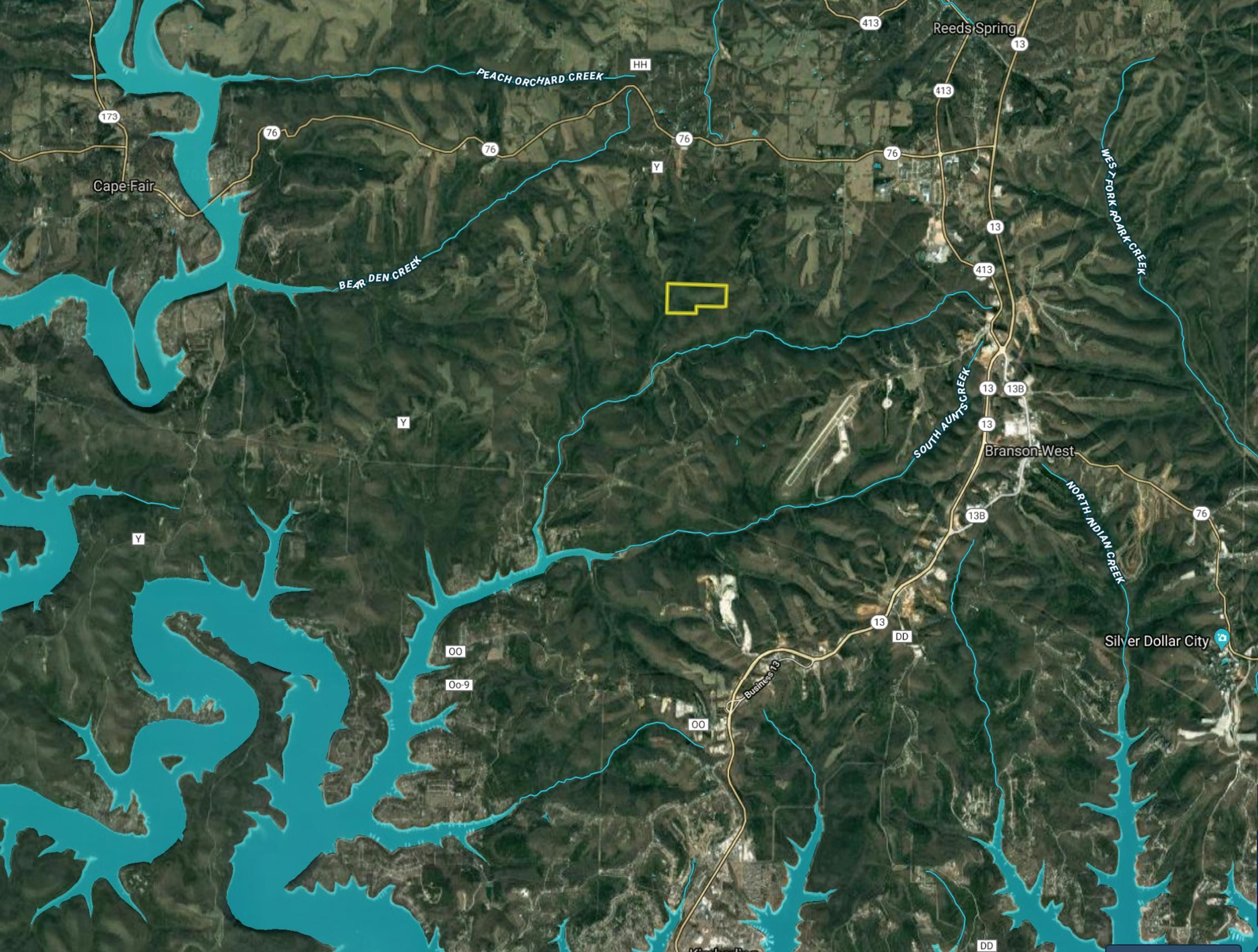 70 acres in Stone County, Missouri