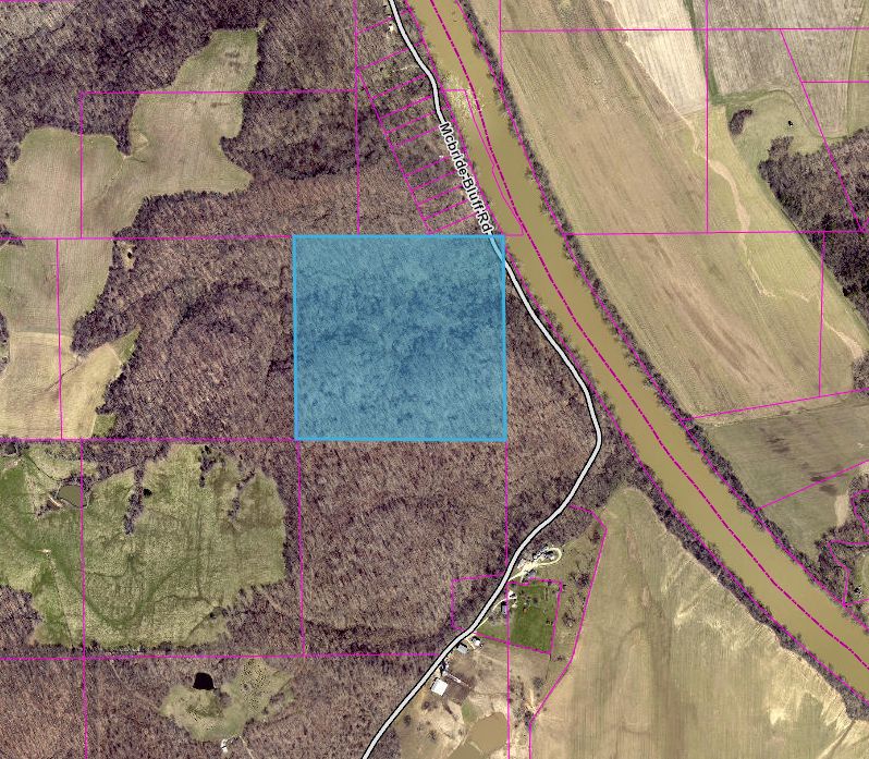 40 acres in Martin County, Indiana