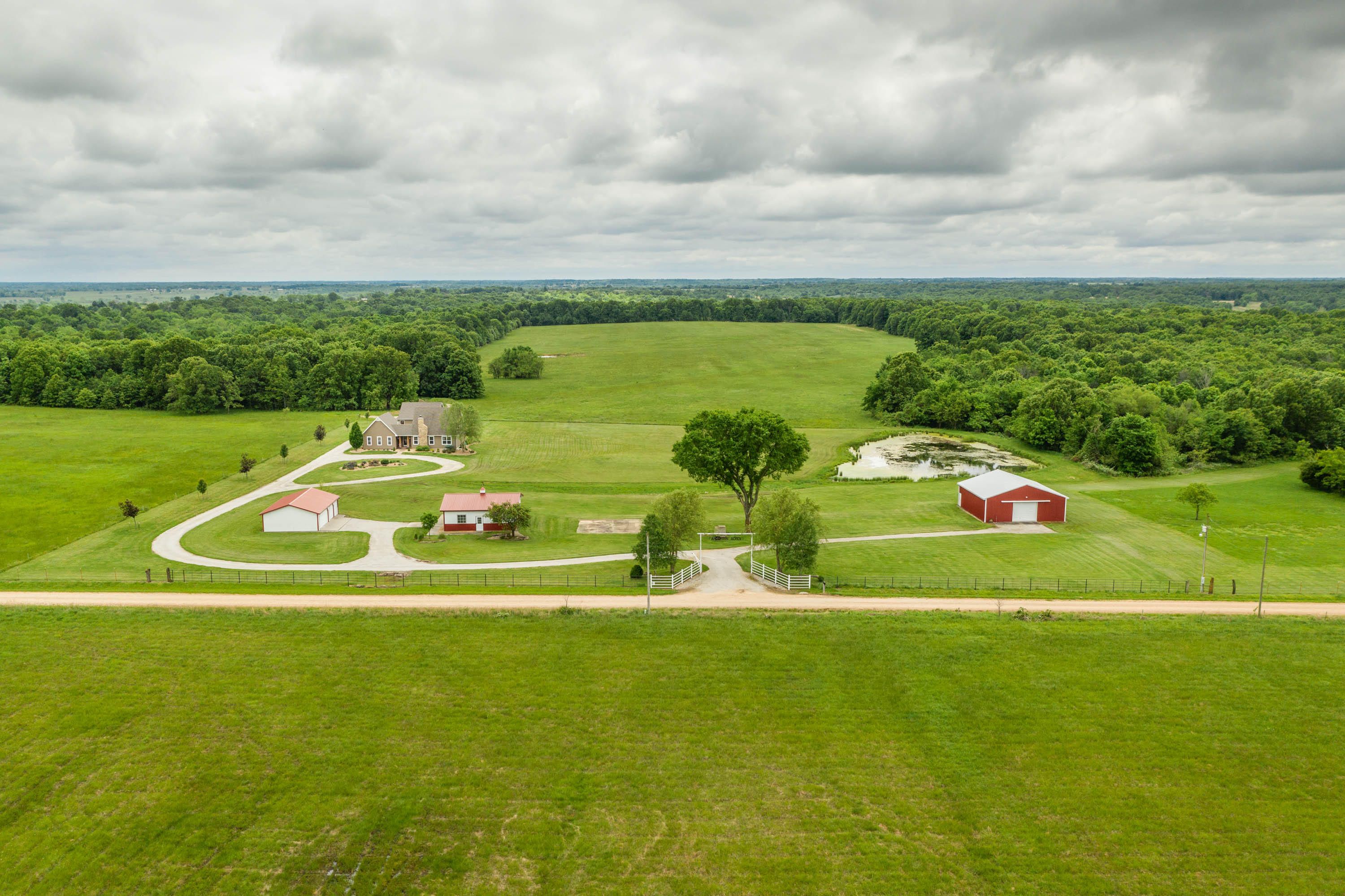 156 acres in Cedar County, Missouri