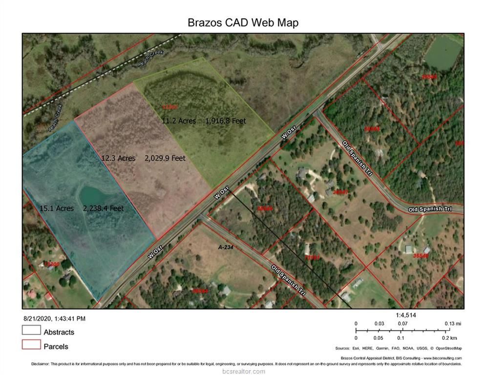 15 acres in Brazos County, Texas