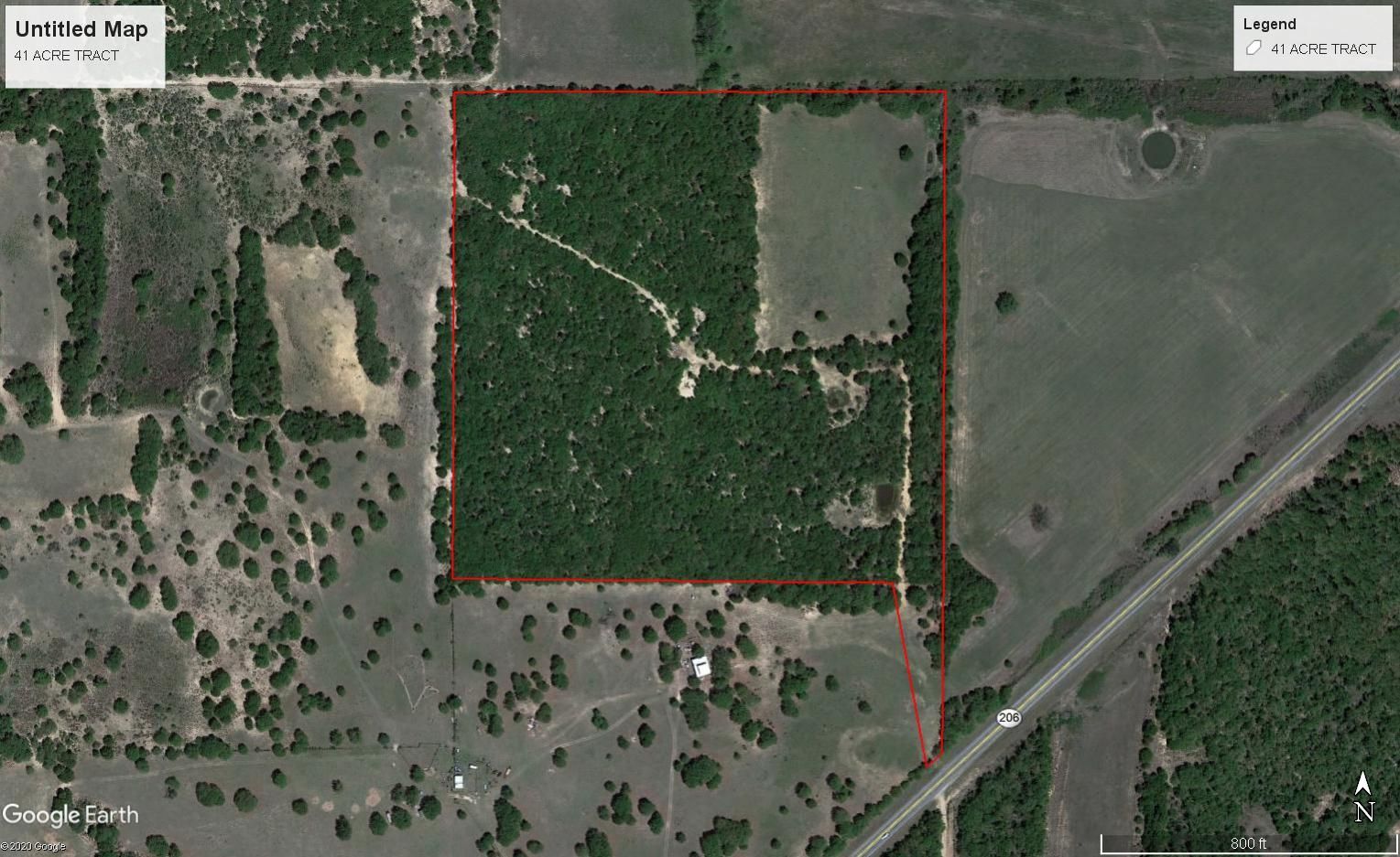 41 acres in Eastland County, Texas