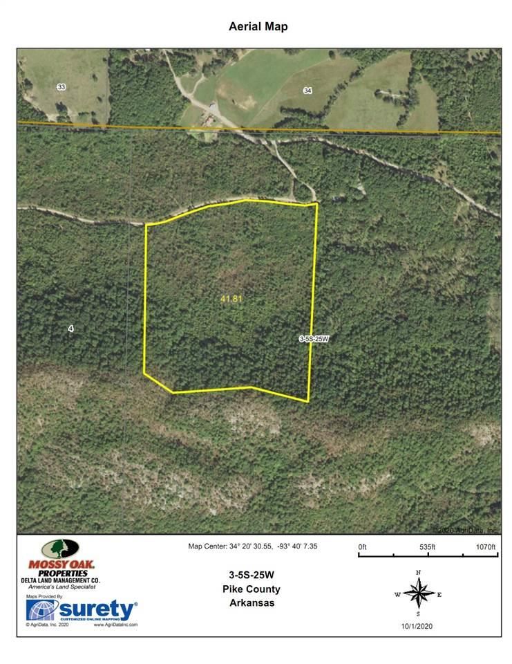 41 acres in Pike County, Arkansas