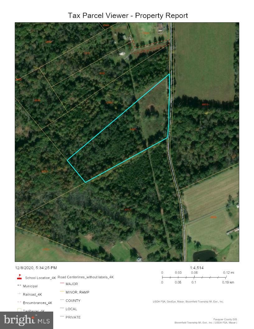 10 acres in Fauquier County, Virginia