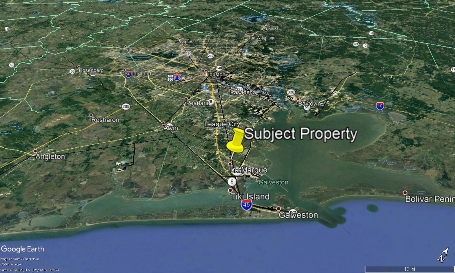 27.51 acres in Galveston County, Texas