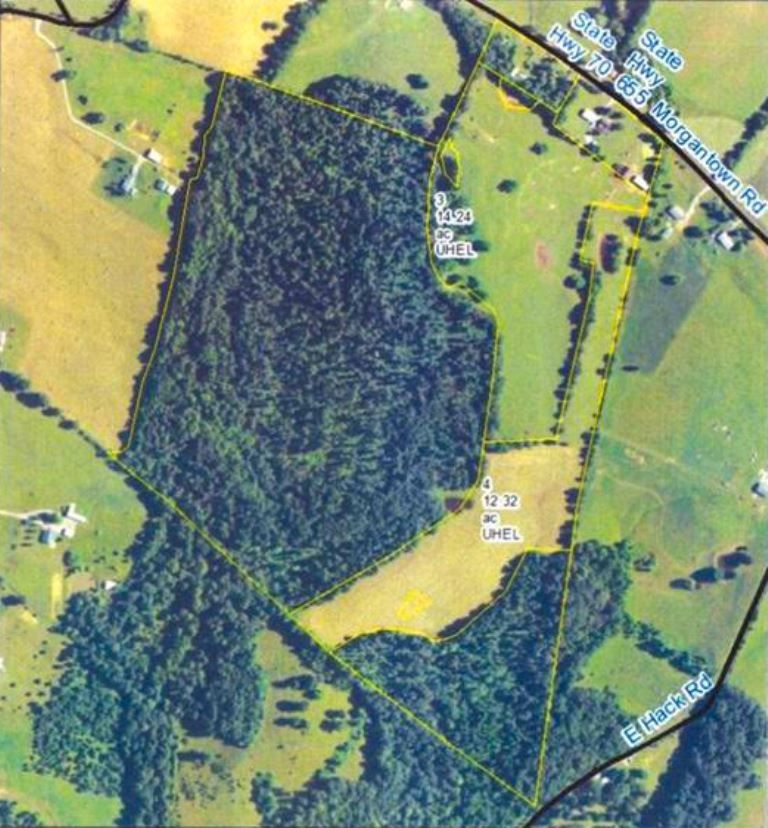 164 acres in Edmonson County, Kentucky