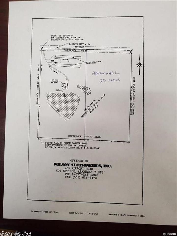 10 acres in Hot Spring County, Arkansas