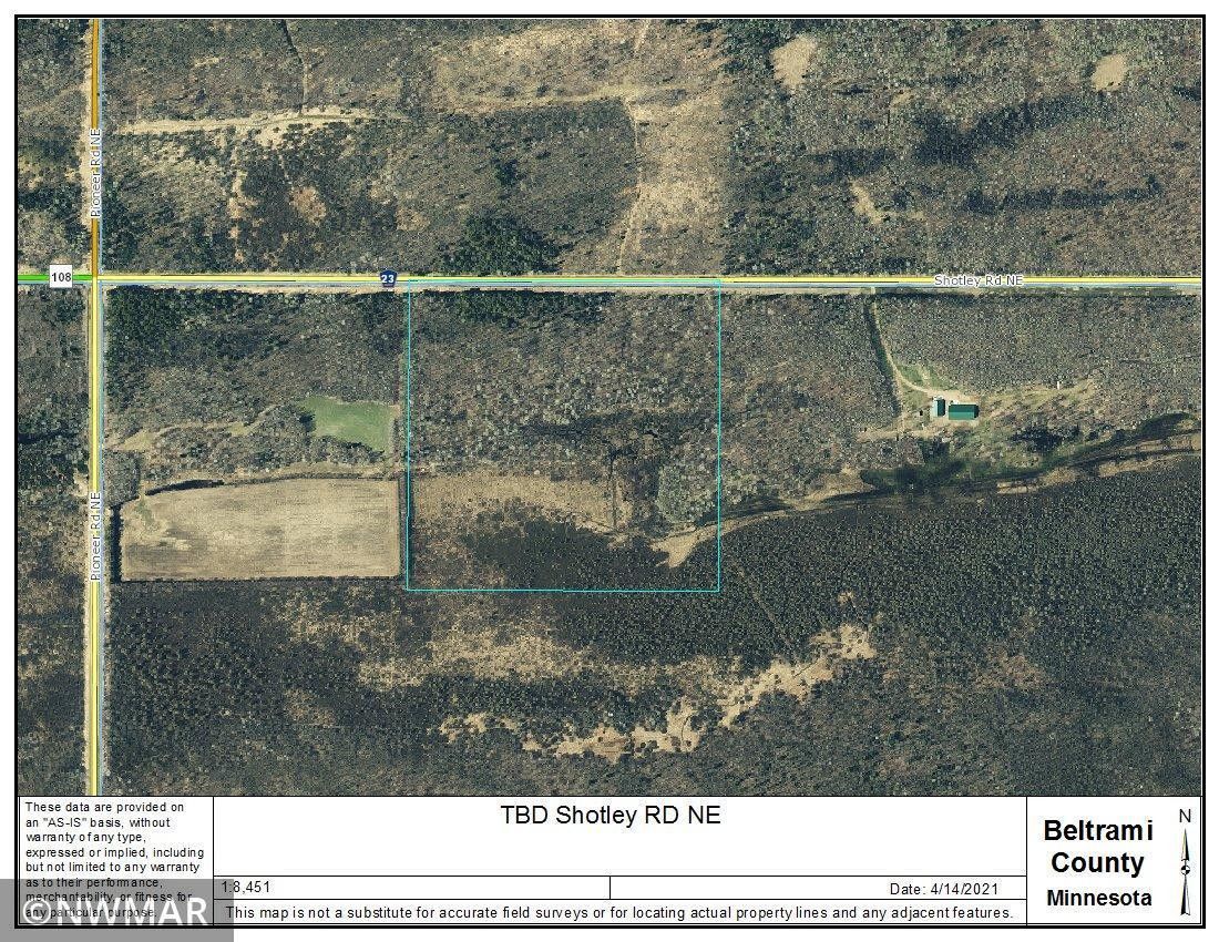 40 acres in Beltrami County, Minnesota