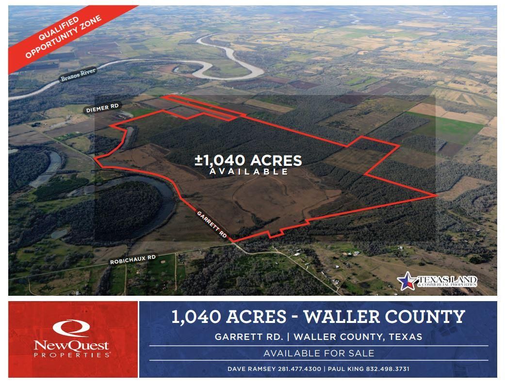 1,040 acres in Waller County, Texas