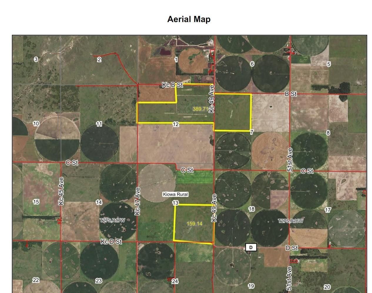 548.85 acres in Kiowa County, Kansas