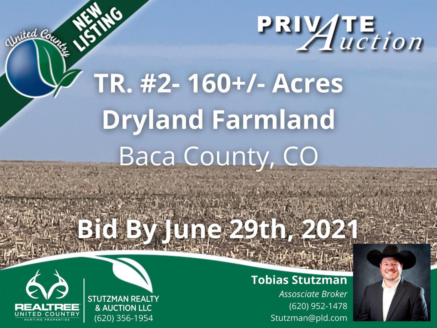 160 acres in Baca County, Colorado