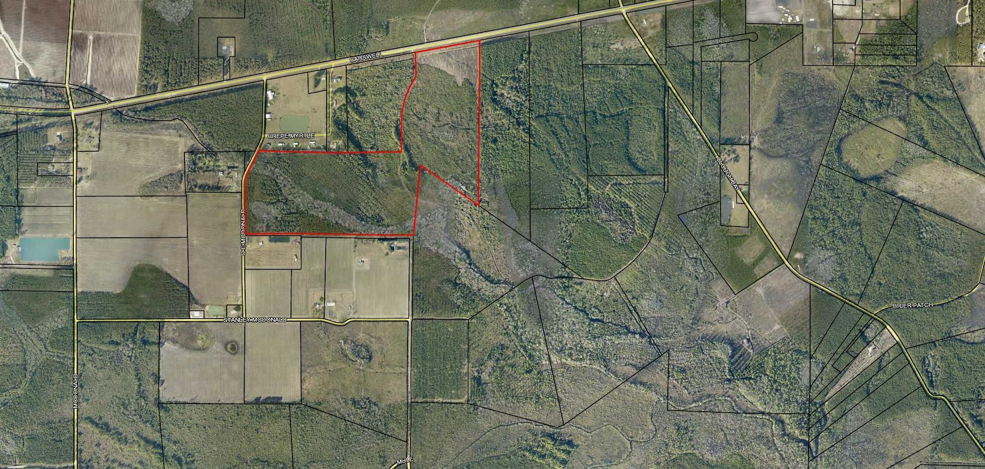 100 acres in Ware County,