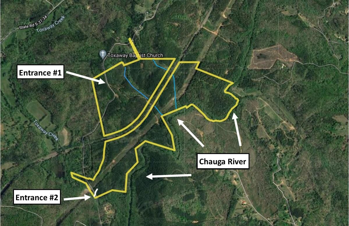 262 acres in Oconee County, South Carolina