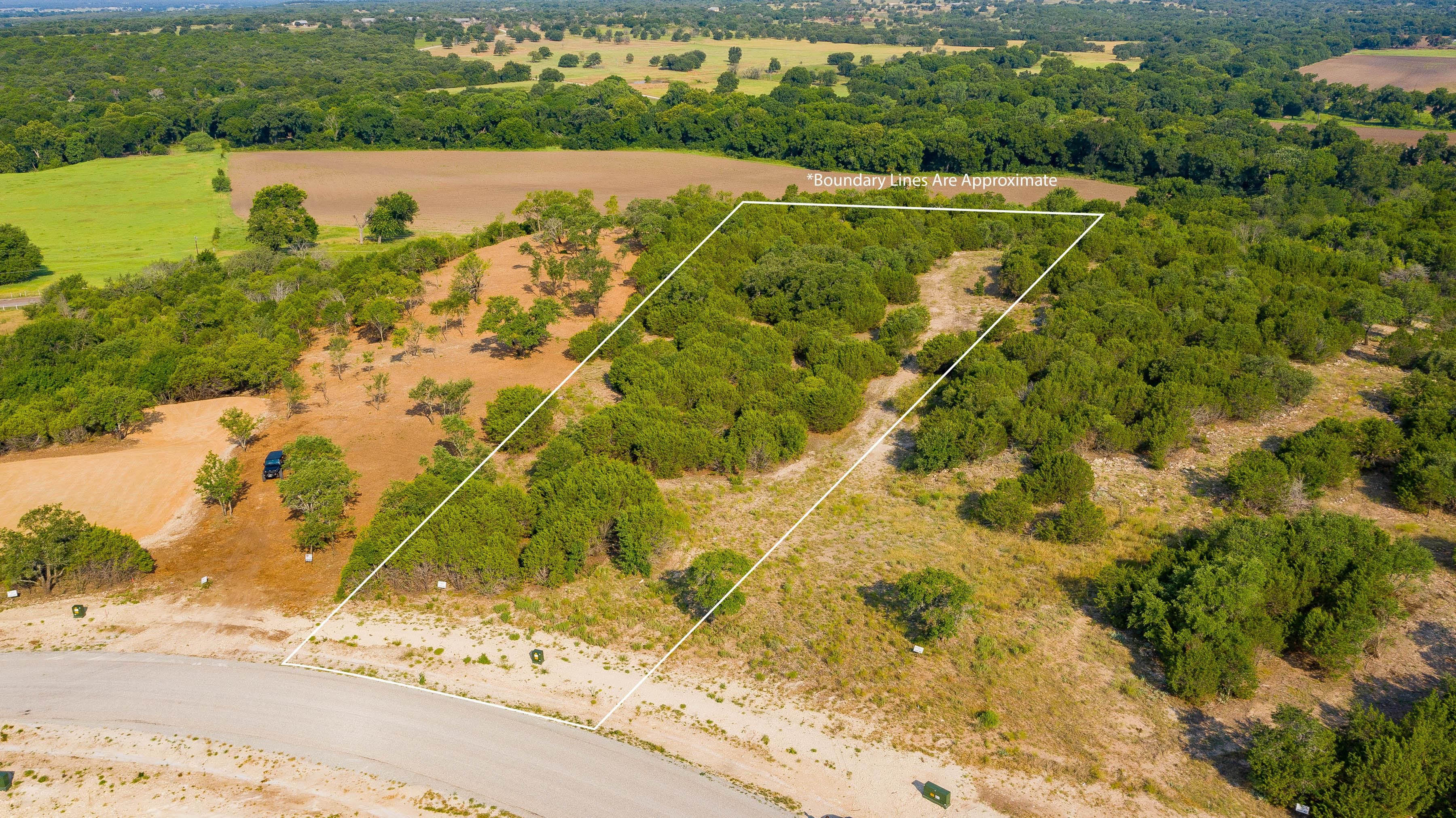2.11 acres in Parker County, Texas