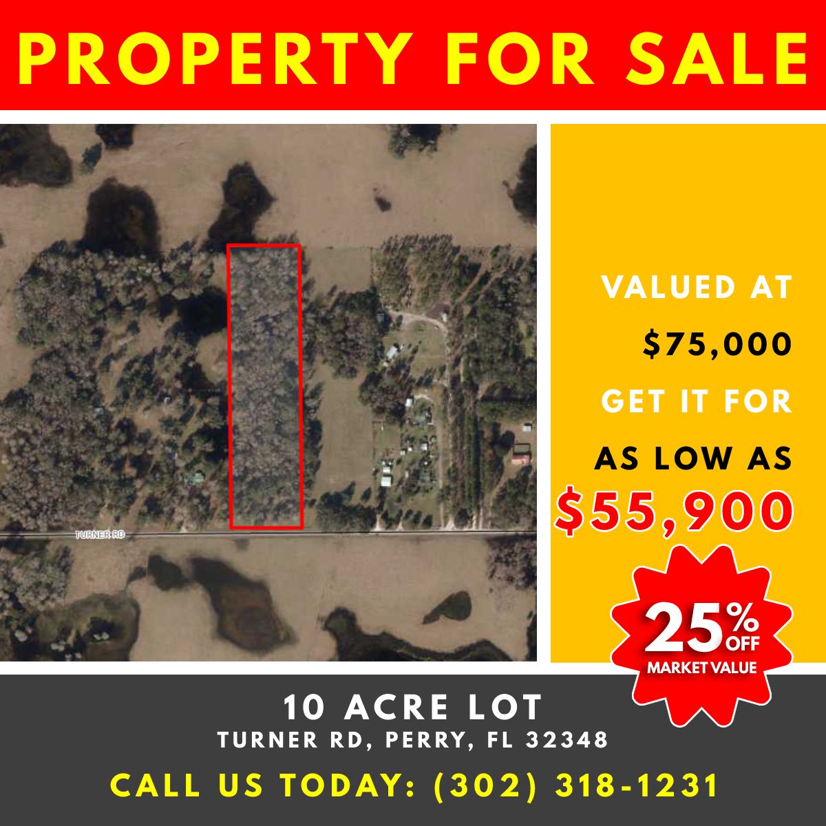 Turner Rd, Perry, FL 32348