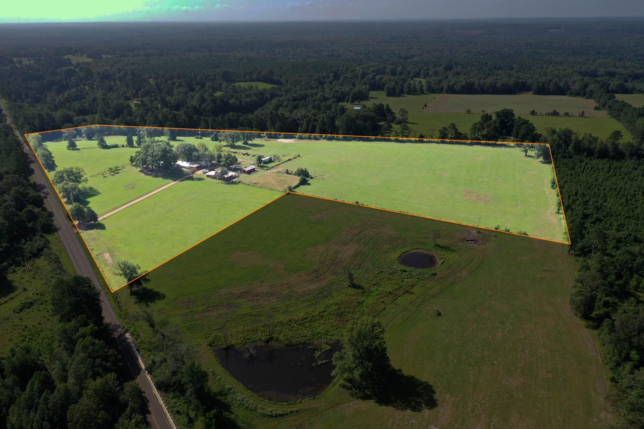 30 acres in Cass County, Texas