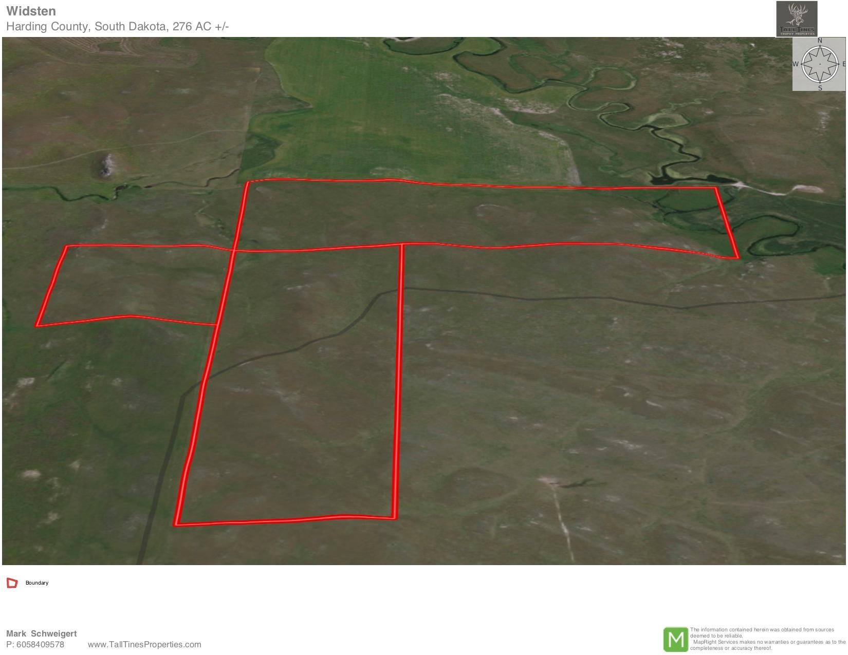 276 acres in Harding County, South Dakota