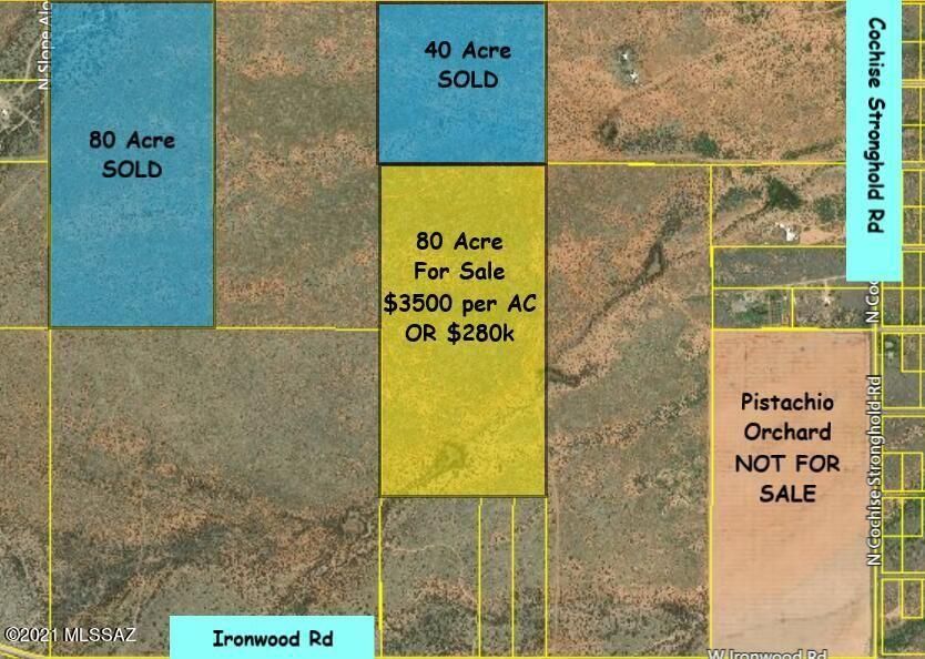 80 acres in Cochise County, Arizona