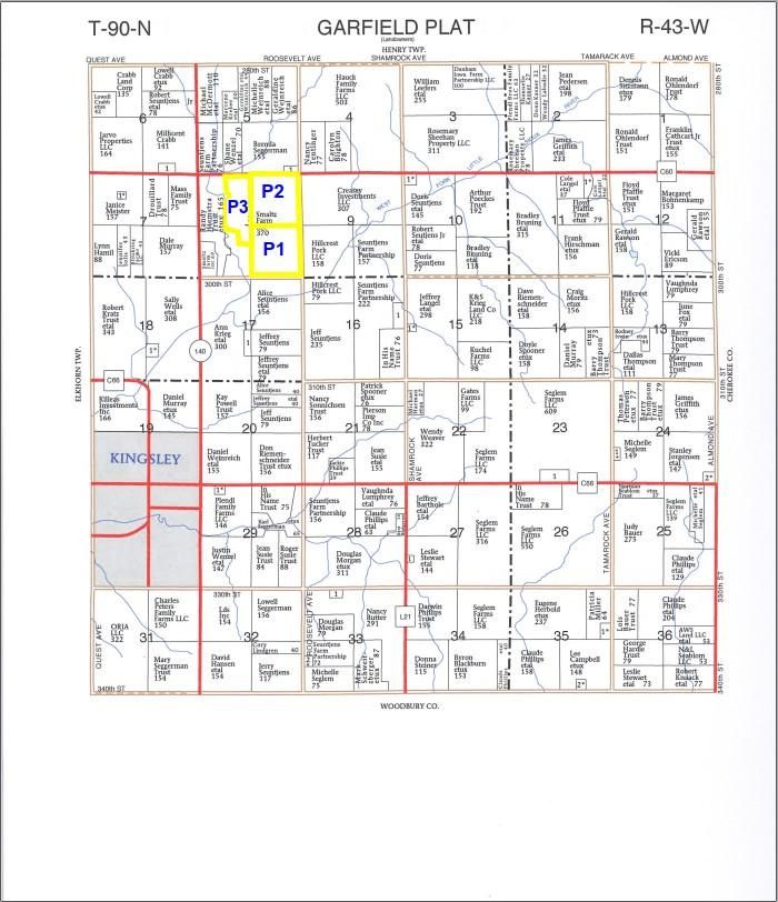 392.73 acres in Plymouth County, Iowa