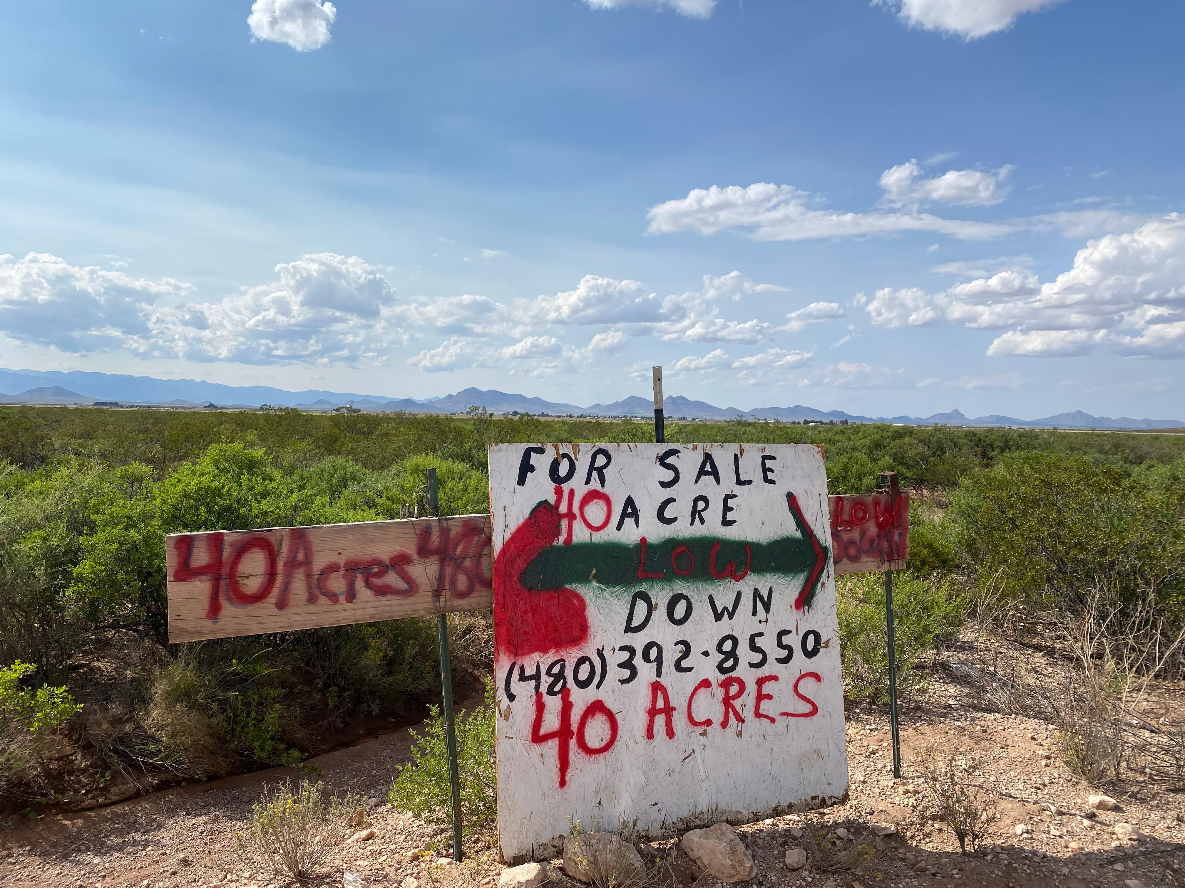 40 acres in Hidalgo County, New Mexico