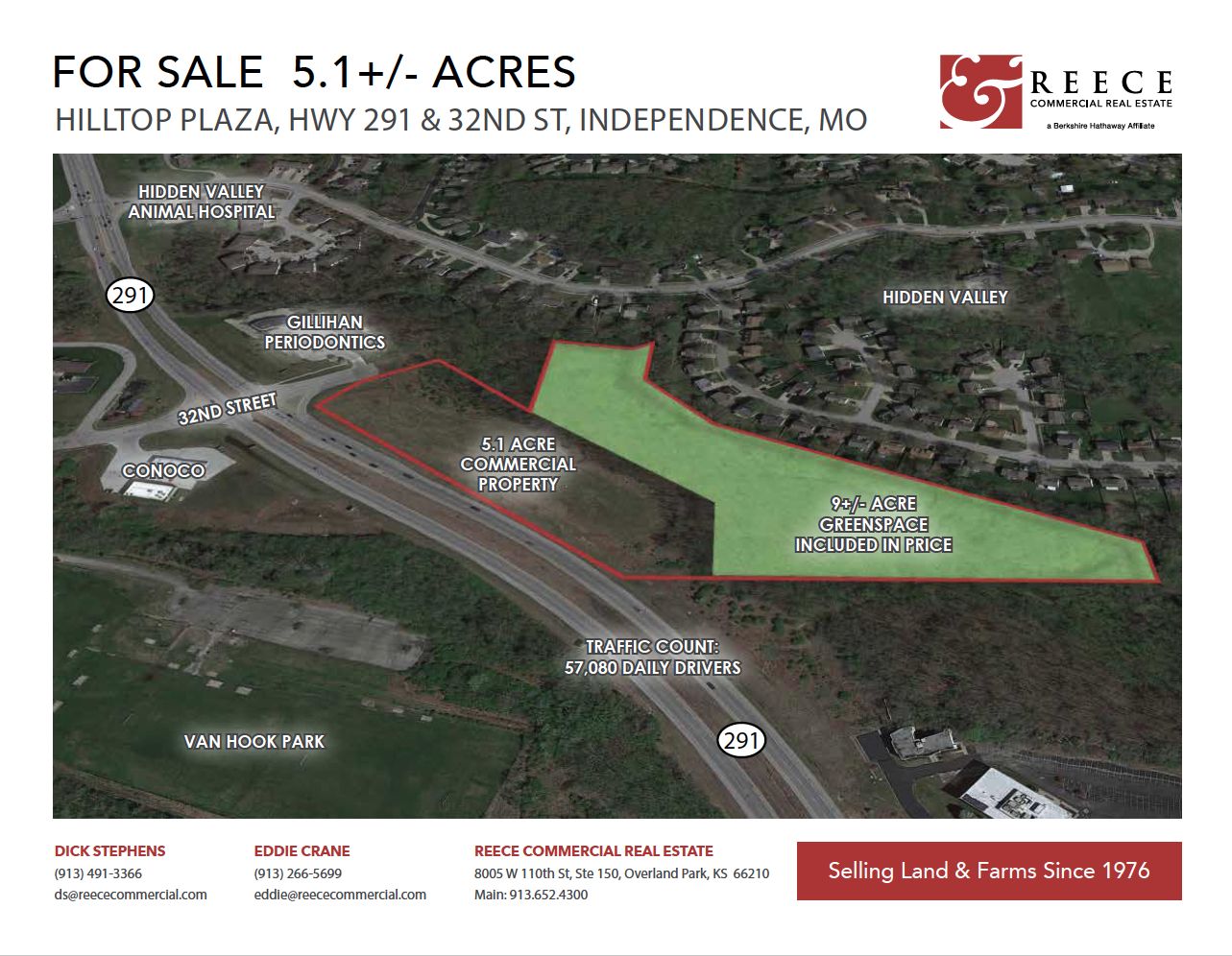 5.1 acres in Jackson County, Missouri