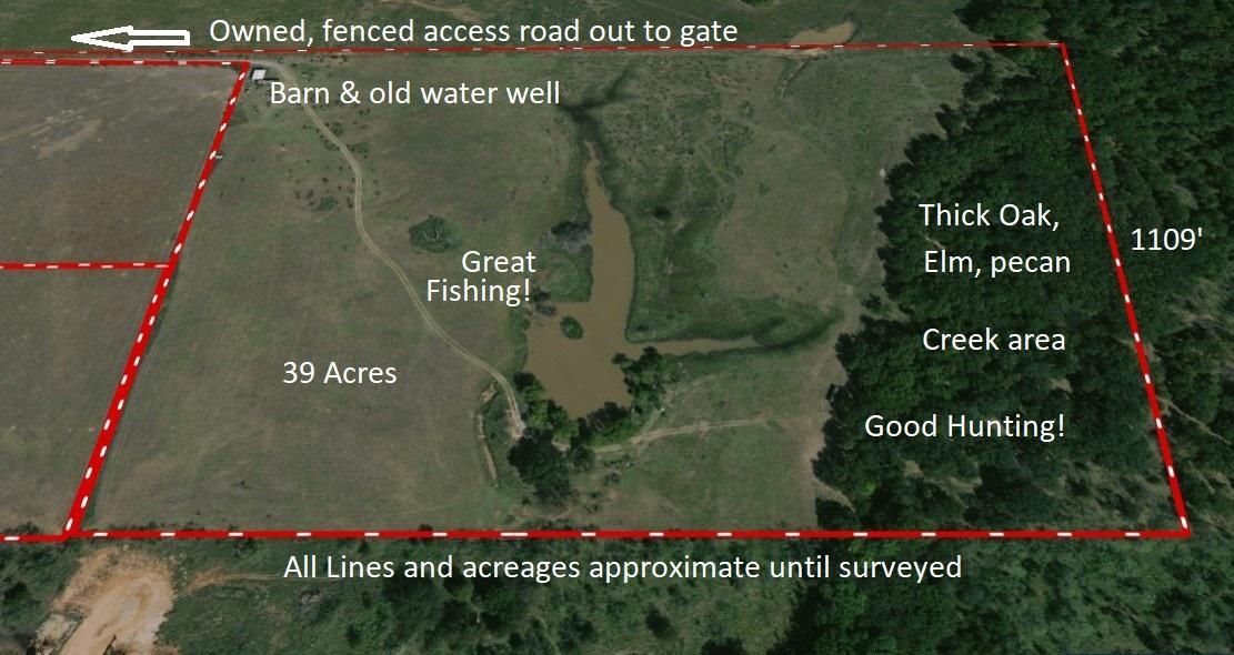 39 acres in Jack County, Texas