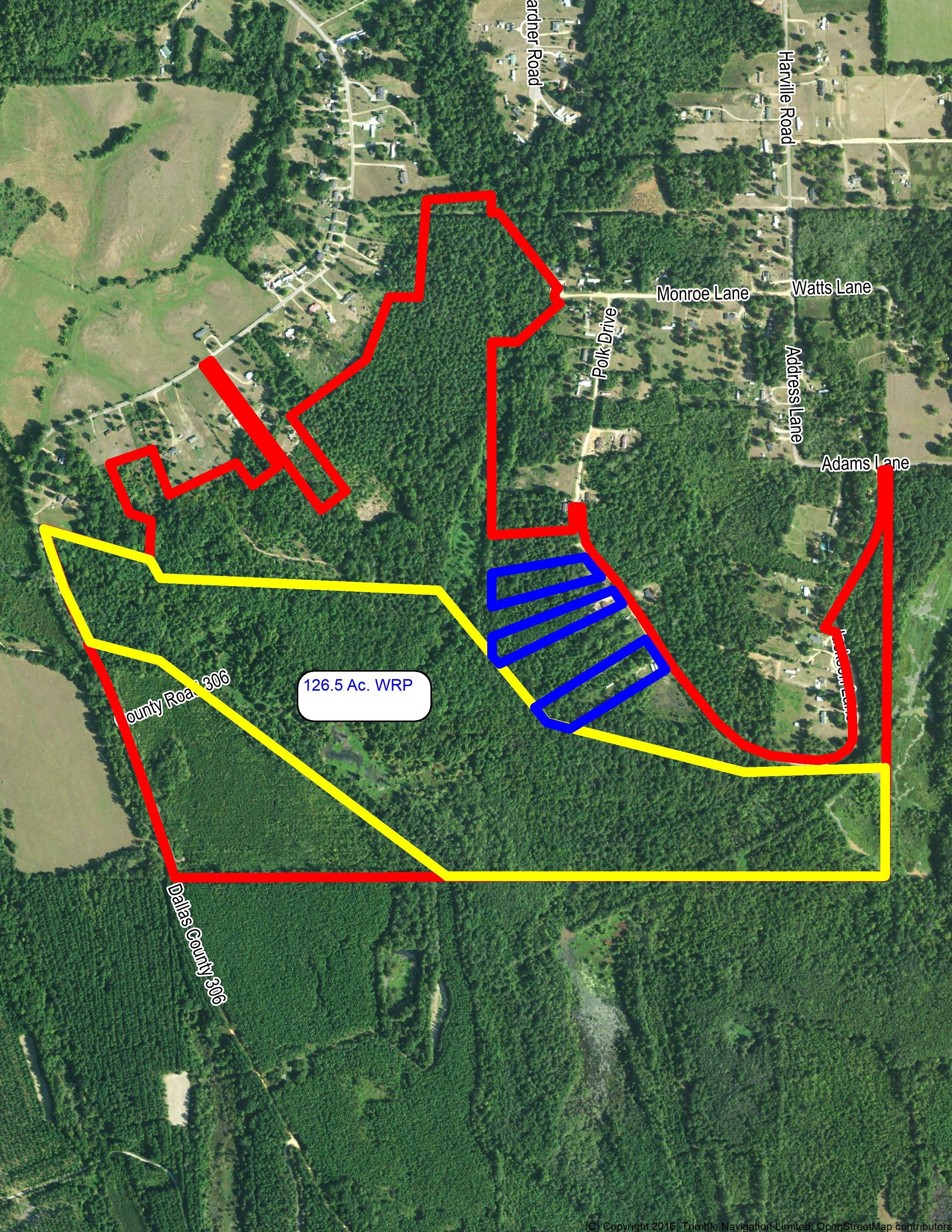 278 acres in Dallas County, Alabama
