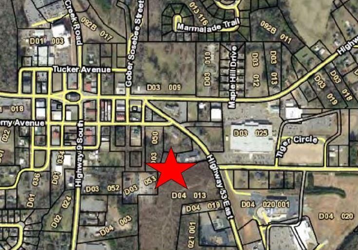 2.25 acres in Dawson County,