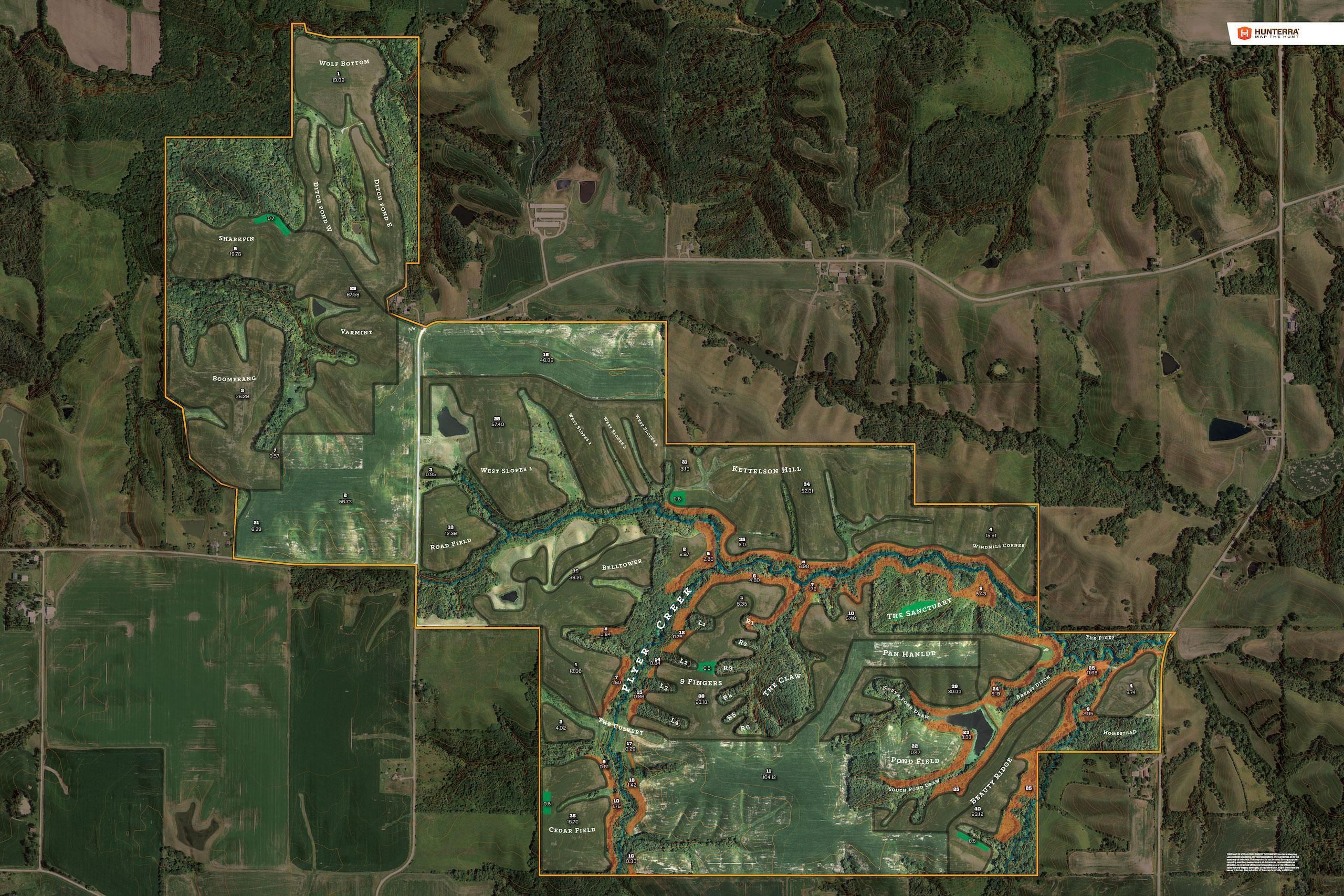 1,009 acres in Jefferson County, Iowa