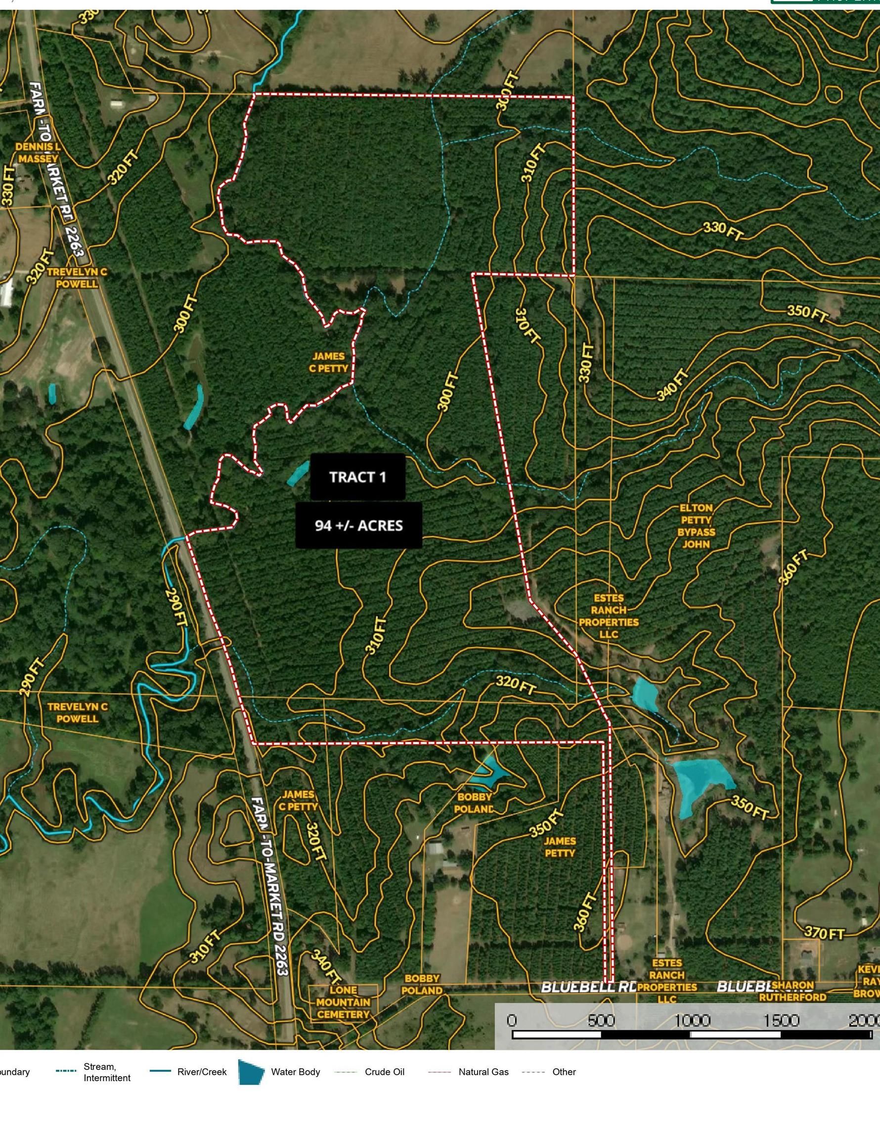 94 acres in Upshur County, Texas