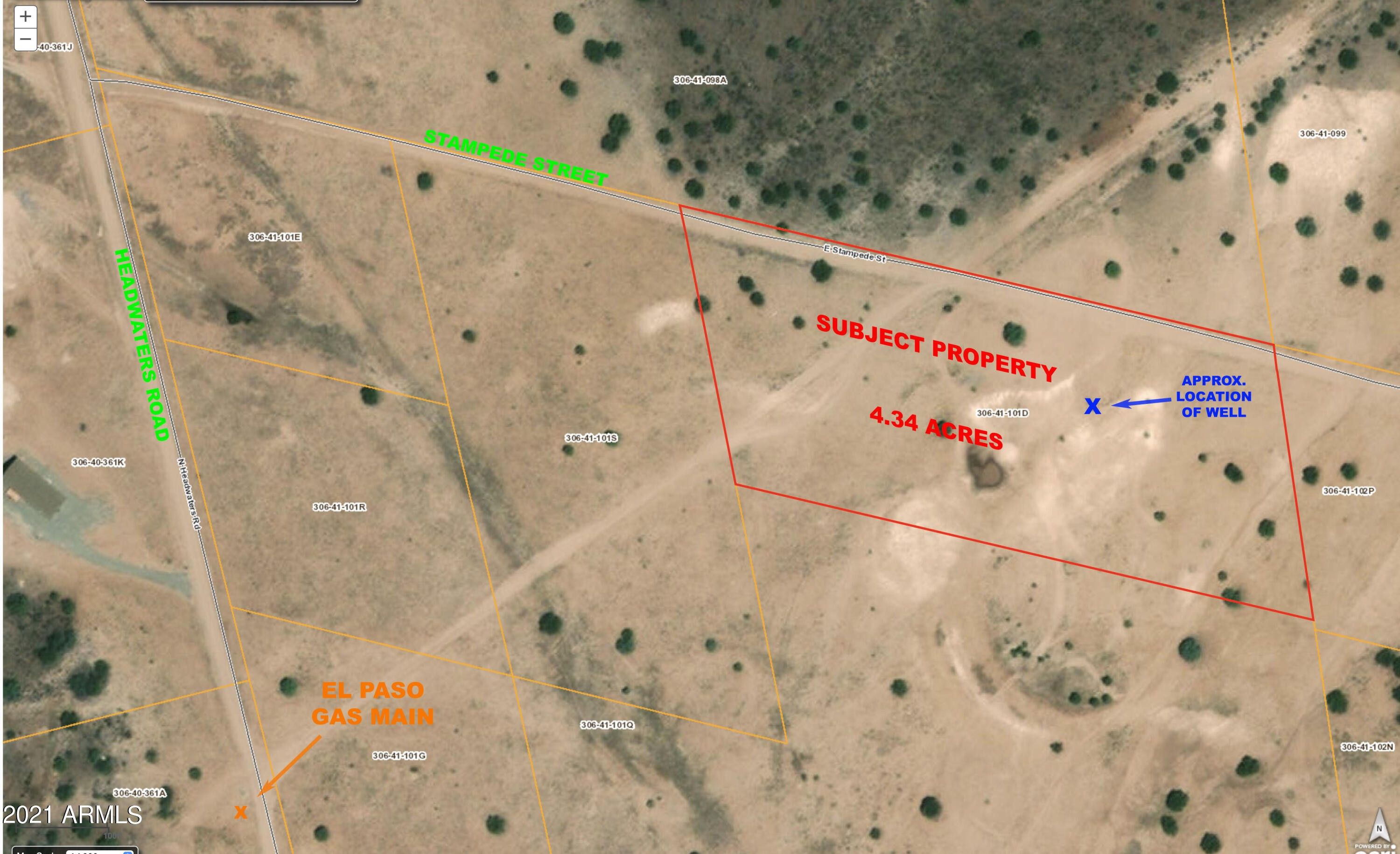 4.34 acres in Yavapai County, Arizona