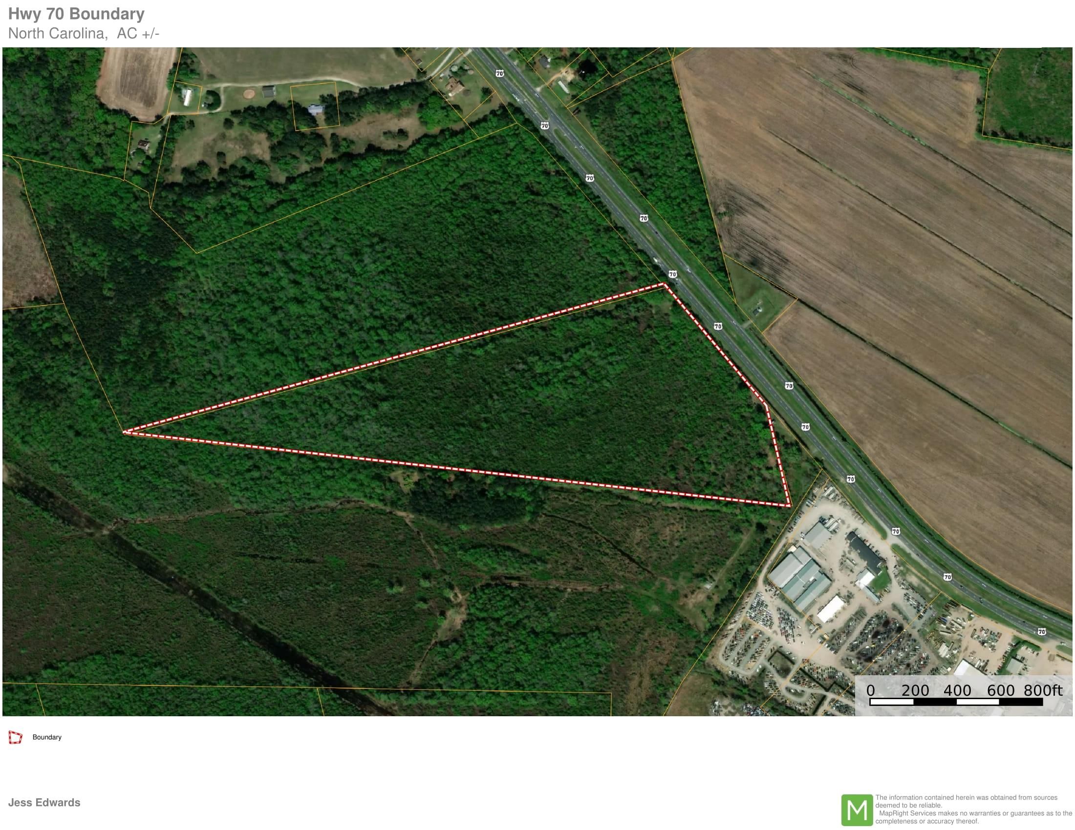 35 acres in Lenoir County, North Carolina